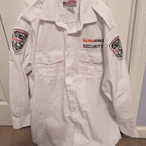 National Patrol L/S Cotton Dress Shirt Sz 17-17.5 USED!